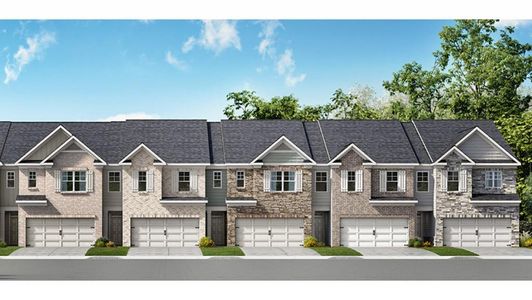 New construction Townhouse house 2172 Blue Monarch Drive, Buford, GA 30519 STRATFORD 24' TOWNHOME- photo 0 0