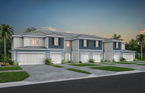 New construction Townhouse house Marigold, Rand Yard Rd And Narcissus Avenue, Sanford, FL 32771 - photo