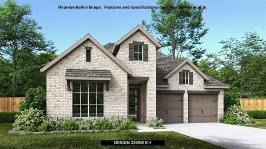 New construction Single-Family house 17720 Monarch Vista Lane, Conroe, TX 77302 Design 2205W- photo 1 1
