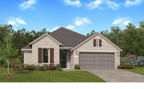 New construction Single-Family house 534 Corner Canyon Lane, Willis, TX 77378 Chrysanthemum- photo 0 0