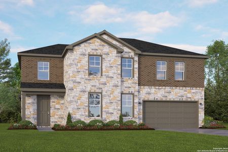 New construction Single-Family house 187 Mason Lane, Castroville, TX 78009 The Jennings H- photo 0 0