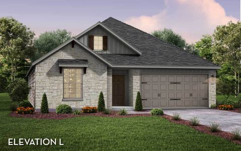 New construction Single-Family house Glenwood, 521 Exploration Circle, Liberty Hill, TX 78642 - photo