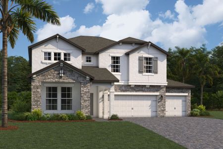 New construction Single-Family house 38326 Tobiano Loop, Dade City, FL 33525 Casanova- photo 0