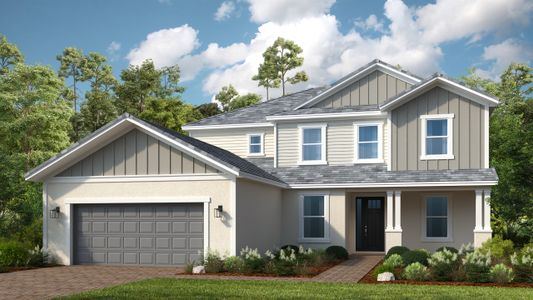 New construction Single-Family house 11209 Manor House Lane, Odessa, FL 33556 Sand Key- photo 0