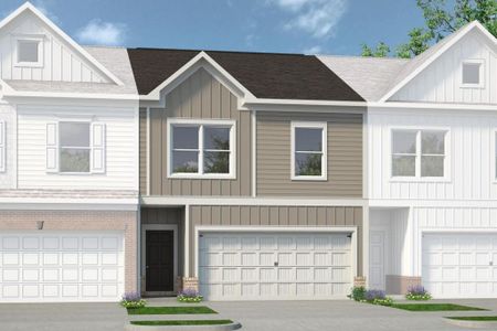 New construction Townhouse house 1086 Chastain Drive, Unit 1086, Sugar Hill, GA 30518 The Ellison II- photo 0