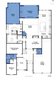 New construction Single-Family house 10919 Prospect Hill Court, Missouri City, TX 77459 222 Plan- photo 1 1