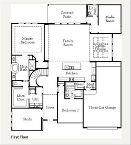 Hamlin First Floor Plan