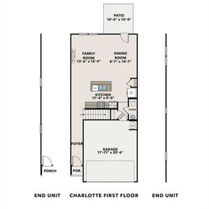 New construction Townhouse house 516 Red Terrace, Marietta, GA 30060 The Charlotte H- Townhome- photo 2 2