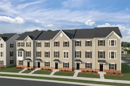 New construction Townhouse house Strauss, 3102 Timber Mill Drive, Stallings, NC 28104 - photo