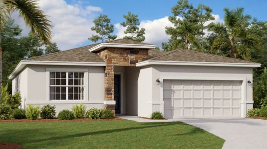 New construction Single-Family house 1383 Peach Creek Drive, Osteen, FL 32764 Freedom- photo 1 1