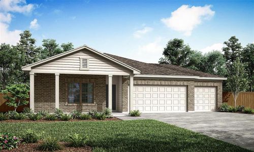 New construction Single-Family house 200 Canyon Live Oak St, Seguin, TX 78155 Stockton- photo 0 0