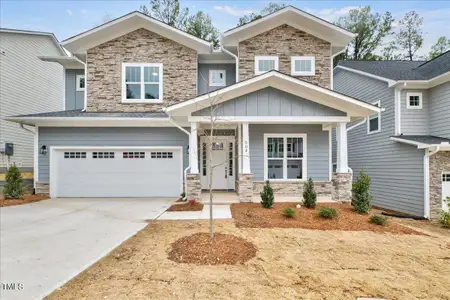 New construction Single-Family house 524 Kings Lake Way, Durham, NC 27703 - photo 0