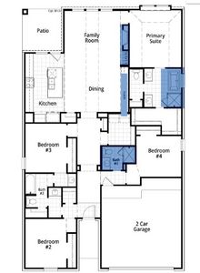 New construction Single-Family house 2237 Grillo Lane, McLendon-Chisholm, TX 75032 Kahlo Plan- photo 1 1