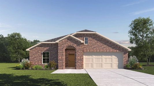 New construction Single-Family house 9920 Tin Star Street, Aubrey, TX 76227 H143 Cedarwood- photo 0