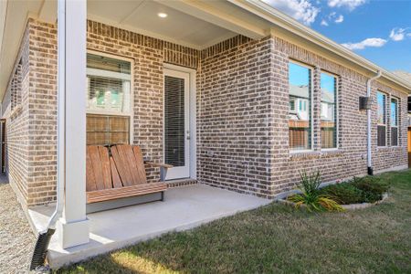 New construction Single-Family house 356 Greenbriar Road, Little Elm, TX 75068 The Pemshore- photo 25 25