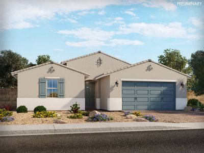 New construction Single-Family house 4619 N 177Th Drive, Goodyear, AZ 85395 Bailey- photo 1 1