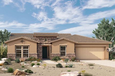 New construction Single-Family house 20209 W. San Miguel Avenue, Litchfield Park, AZ 85340 The Lakin- photo 0