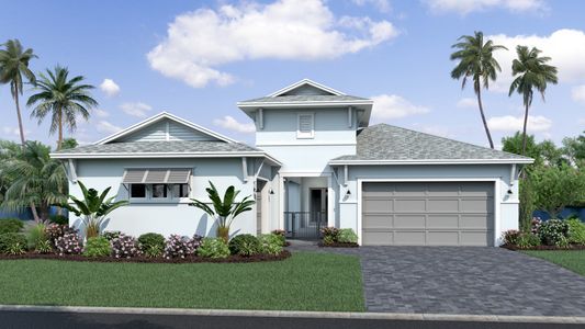 New construction Single-Family house 12500 Wildebeest Way, Spring Hill, FL 34610 Osprey 1- photo 0 0