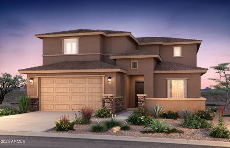 New construction Single-Family house 17783 W Encinas Lane, Goodyear, AZ 85338 Prato- photo 0