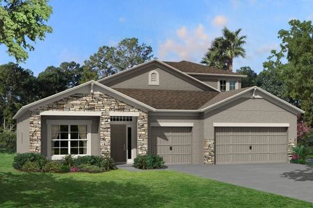 New construction Single-Family house 7244 Notched Pine Bend, Wesley Chapel, FL 33545 - photo 0
