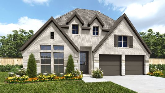 New construction Single-Family house 20514 Wagon Chase Drive, Tomball, TX 77377 2574W- photo 0