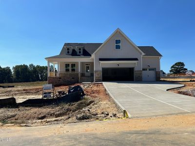 New construction Single-Family house 135 Grading Stick Court, Angier, NC 27501 - photo 0