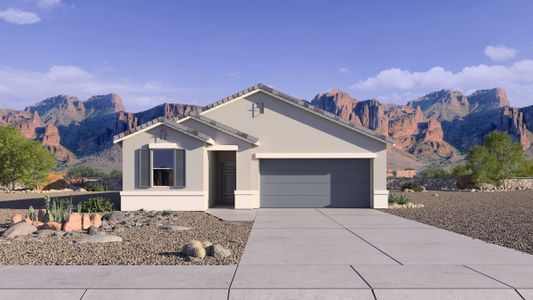 New construction Single-Family house 1764 W Stradling Ave, Apache Junction, AZ 85120 Easton- photo 0