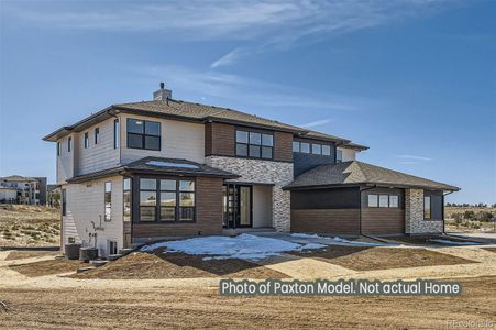 New construction Single-Family house 9752 Canyon Wind Point, Parker, CO 80138 - photo 0