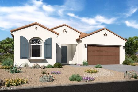 New construction Single-Family house 20660 W Palo Verde Drive, Buckeye, AZ 85396 Cactus Wren- photo 0