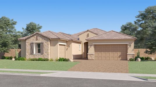 New construction Single-Family house 7646 W Desert Spoon Dr, Peoria, AZ 85383 Evolution- photo 0