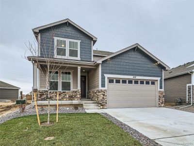 New construction Single-Family house 283 Jacobs Way, Lochbuie, CO 80603 Pearl- photo 1 1