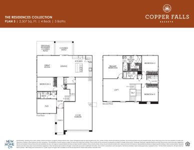 New construction Single-Family house Residences Collection Plan 4004, 20254 N 222Nd Ave, Surprise, AZ 85387 - photo
