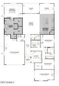 New construction Single-Family house 4809 W Stargazer Place, Laveen, AZ 85339 Pinecrest- photo 1 1