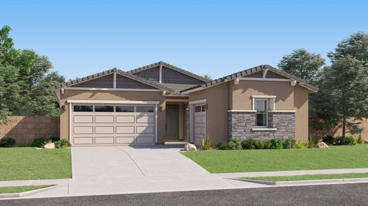 New construction Single-Family house 3275 E Saddletree Way, San Tan Valley, AZ 85140 Trillium- photo 0 0