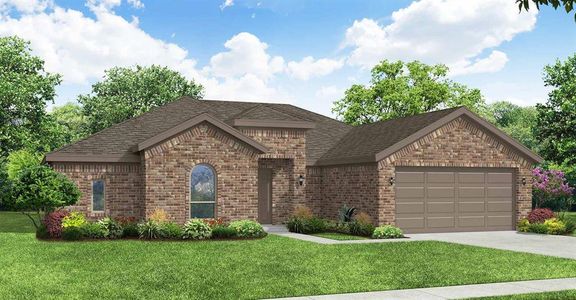 New construction Single-Family house 409 Basalt Drive, Azle, TX 76020 Alderbury II- photo 0