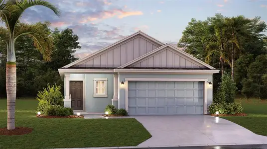 New construction Single-Family house 1317 Diego Terrace, Winter Haven, FL 33884 Annapolis- photo 0