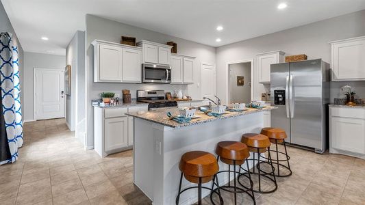 Kitchen - All Home and community information, including pricing, included features, terms, availability and amenities, are subject to change at any time without notice or obligation. All Drawings, pictures, photographs, video, square footages, floor plans, elevations, features, colors and sizes are approximate for illustration purposes only and will vary from the homes as built.