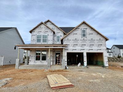 New construction Single-Family house 629 Craftsman Ridge Trail, Knightdale, NC 27545 The Hickory D- photo 1