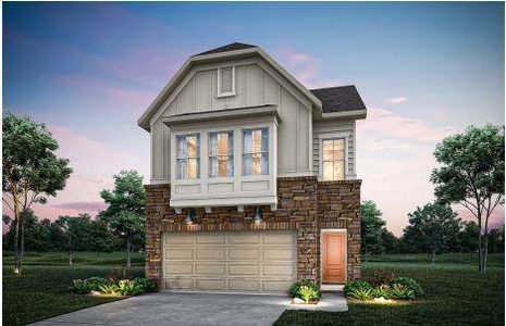 New construction Single-Family house 5768 Tillman Way, Powder Springs, GA 30127 Cadence- photo 0 0