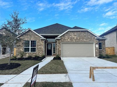 New construction Single-Family house 26 Lilah Springs Court, Manvel, TX 77578 Mitchell- photo 0