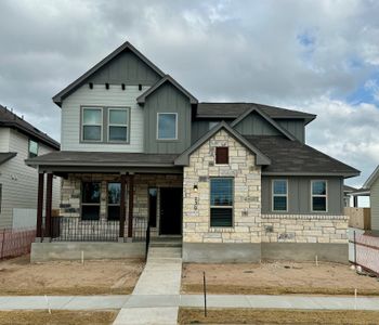New construction Single-Family house 239 Treadwell Lane, Kyle, TX 78640 Waverly- photo 29 29