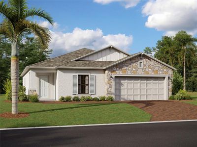 New construction Single-Family house 5317 Patano Loop, Palmetto, FL 34221 Camelia - Single Family Smart Series- photo 0