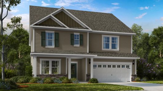New construction Single-Family house Hamilton, 109 Hickory Grove Drive, Sanford, NC 27330 - photo