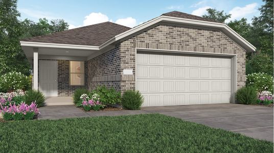 New construction Single-Family house Chestnut II, 23404 Sentosa Bluff Court, New Caney, TX 77357 - photo