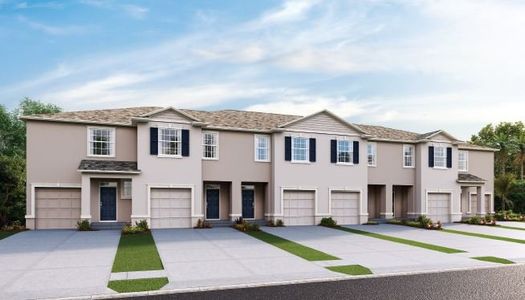 New construction Townhouse house Glen, 994 Lido Drive, Howey-in-the-Hills, FL 34737 - photo