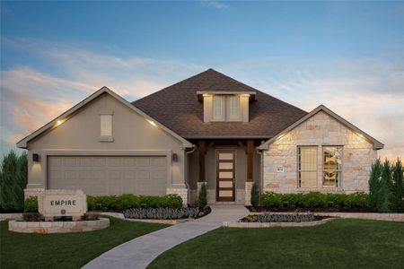 New construction Single-Family house 104 Civita Rd, Liberty Hill, TX 78642 Richmond D- photo 0 0