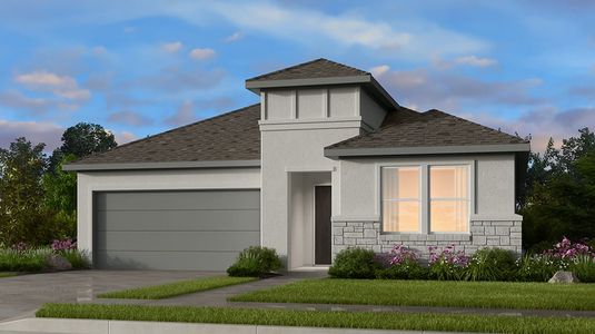 New construction Single-Family house 1001 Wynn Road, Hutto, TX 78634 Canadian 2- photo 0