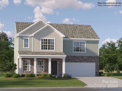 New construction Single-Family house 1609 Cannonball Lane, Bessemer City, NC 28016 Bishop- photo 0