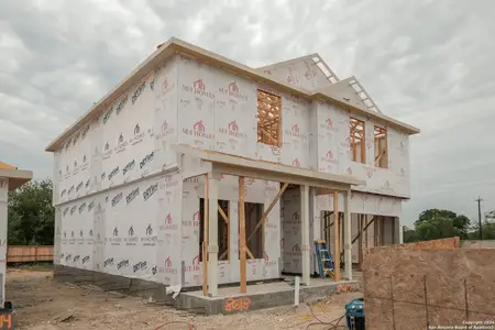 New construction Single-Family house 8618 Smithers Avenue, San Antonio, TX 78252 Donley - 35' Smart Series- photo 1 1