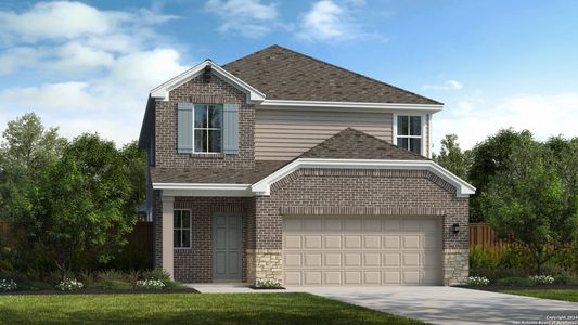 New construction Single-Family house 1568 Estelea Grove, New Braunfels, TX 78130 - photo 3 3